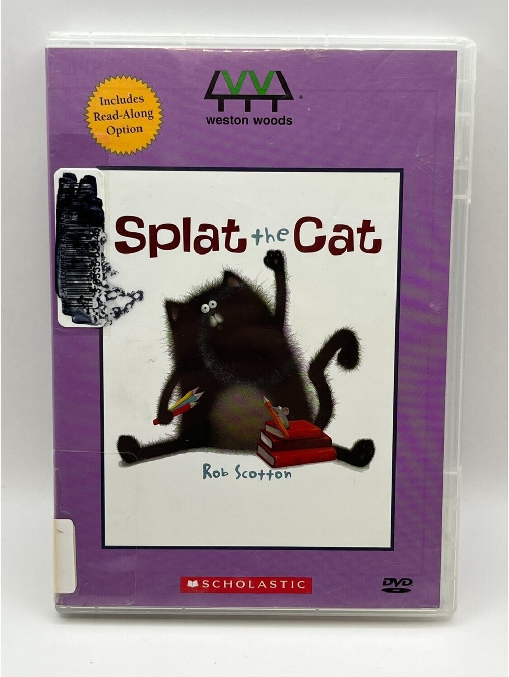 Splat the Cat DVD Read-Along Edition John Keating Children's & Soup2 Nuts